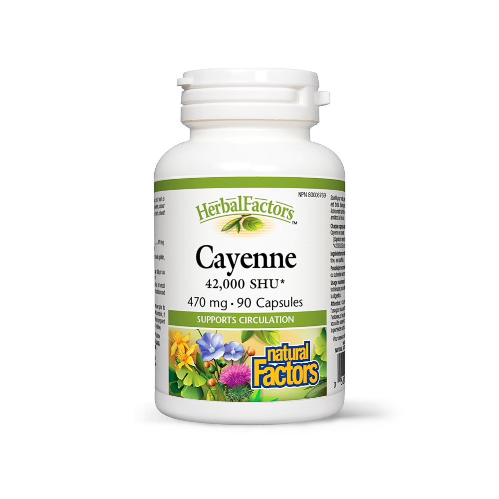 Cayenne – 470 mg – 90 kapszula