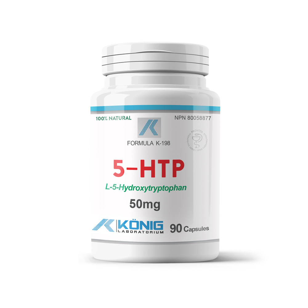 5-HTP, K-198 FORMULA – 50 mg – 90 kapszula