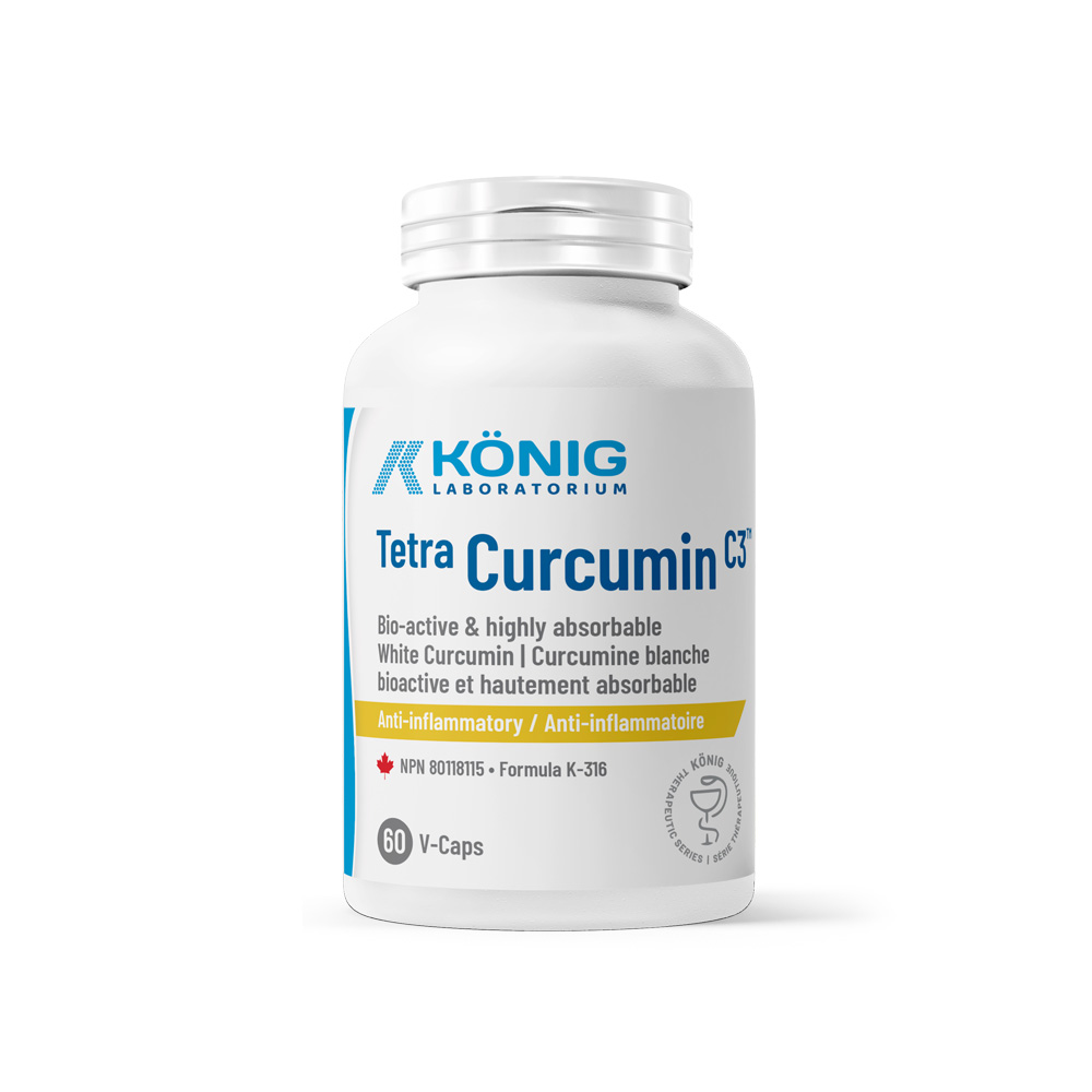 Tetra Curcumin C3 – Fehér kurkuma – 60 kapszula